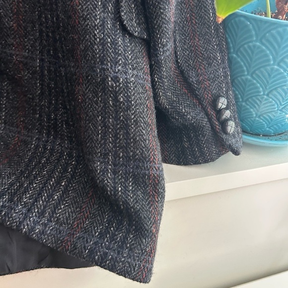 Vintage 80s Sears Blazer Wool Blend Suit Coat Jacket Size 42 R - Picture 12 of 16